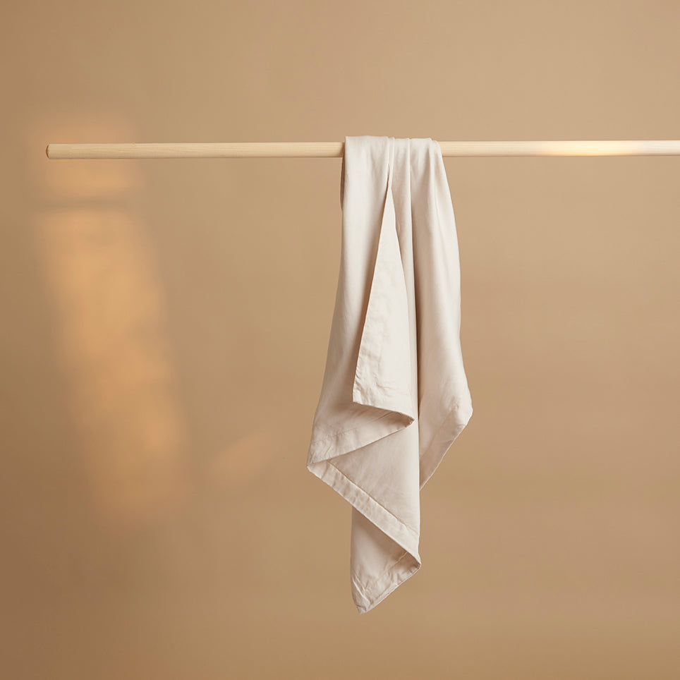 coco & cici kussensloop tencel - beige - Afbeelding 4