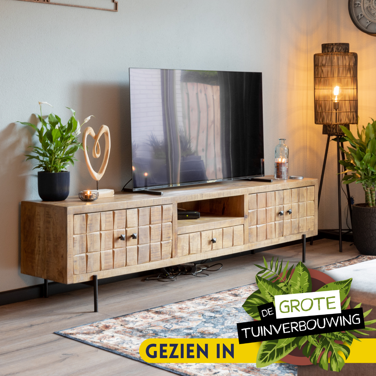 starfurn tv meubel brandy - 220cm - Afbeelding 2