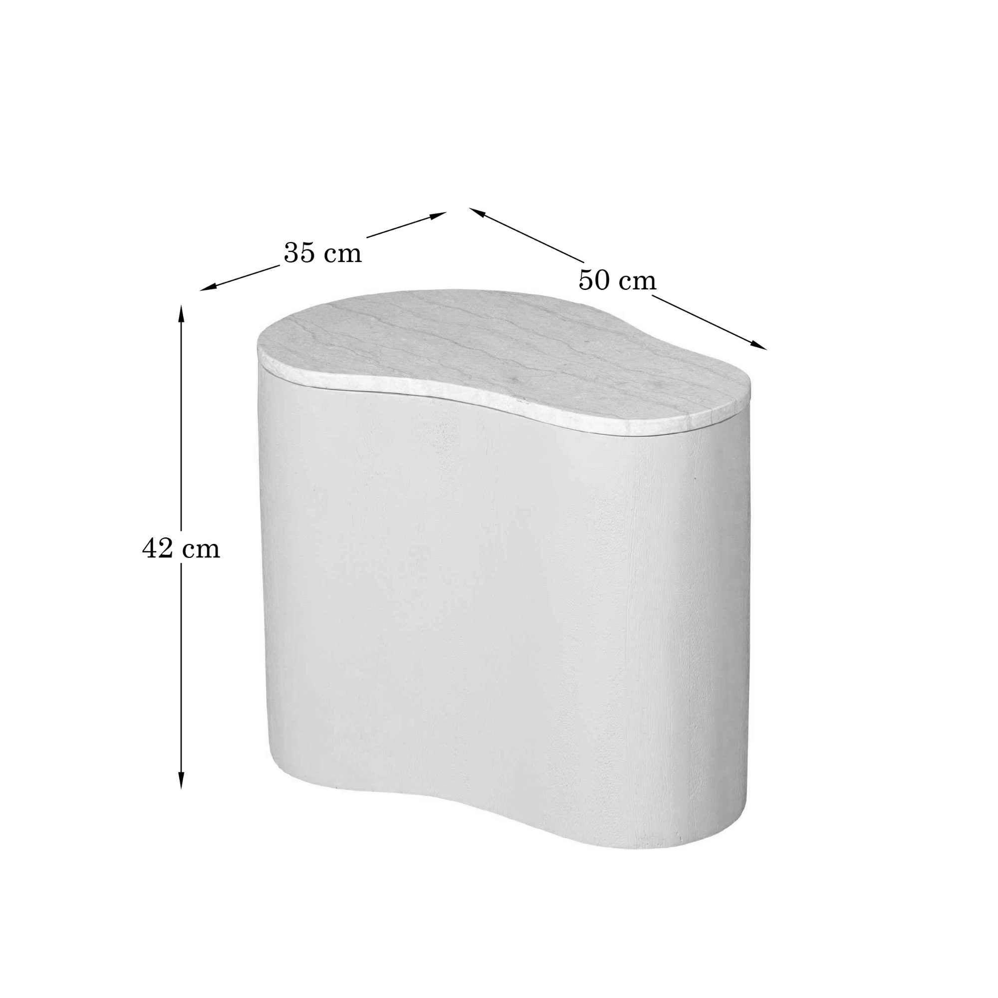 starfurn salontafel lovi – bruin – 50 cm - Afbeelding 5