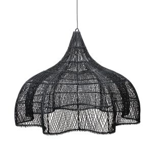 bazar bizar de whipped lampenkap - zwart - xl